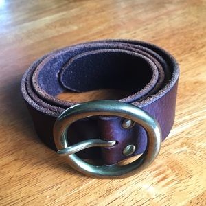 J. Crew // Italian leather belt